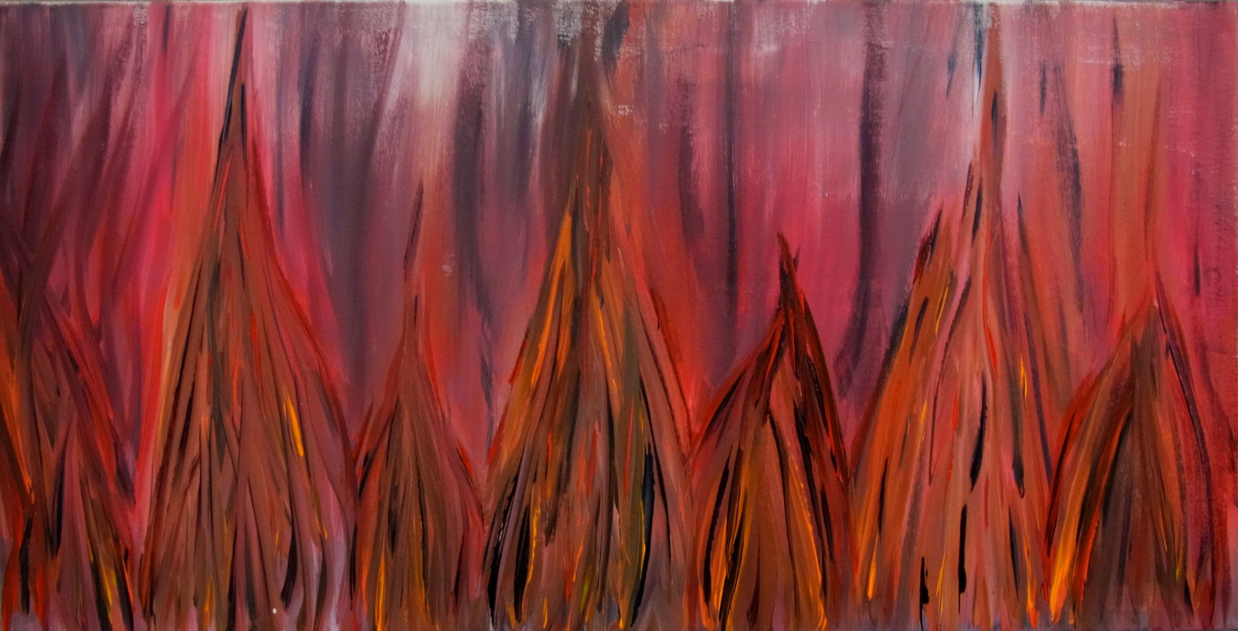 Flames Painting