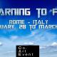 RASSEGNA INTERNAZIONALE DI ARTE VISIVA: "LEARNING TO FLY" 28 FEBBRAIO-14 MARZO-ROMA