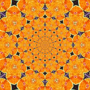 Orange Kaleidoscope