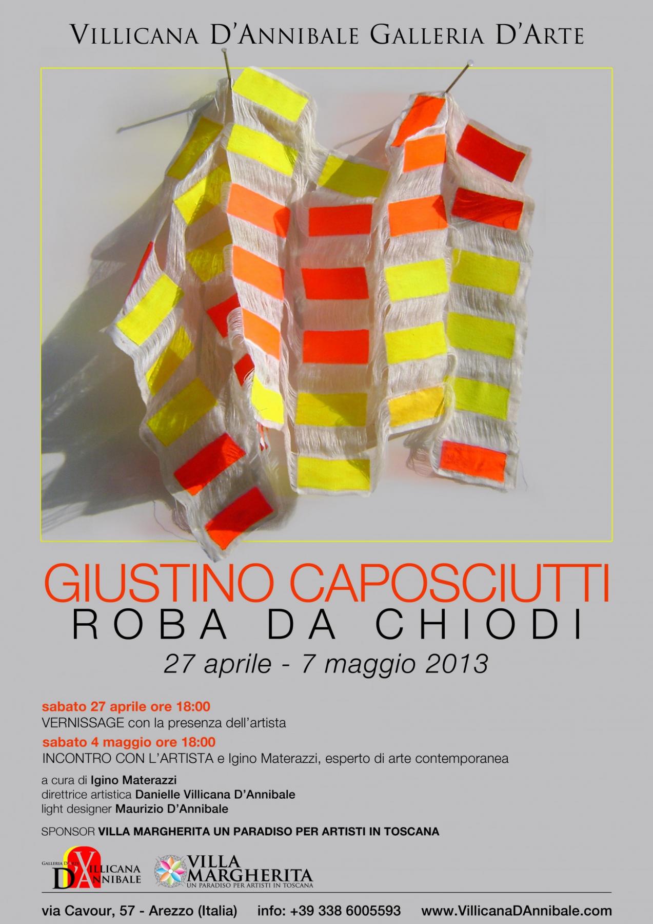 GIUSTINO CAPOSCIUTTI " ROBA DA CHIODI"