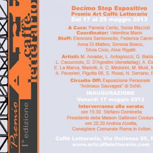 Decimo ciclo espositivo Premio Art Caffè Letterario