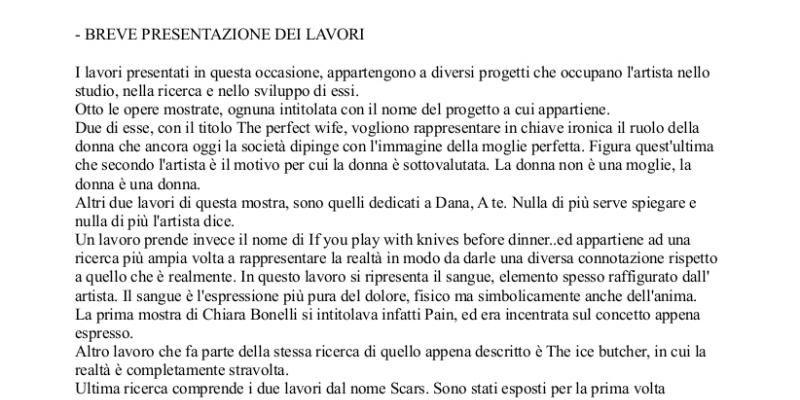 Alcuni degli studi, rappresentati dai lavori presenti nell'ultima mostra in corso