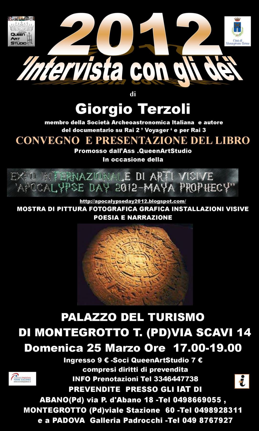 CONFERENCE AND PRESENTATION OF THE BOOK 'INTERVIEW WITH THE GODS'