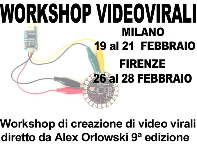 WORKSHOP VIDEO VIRALI 