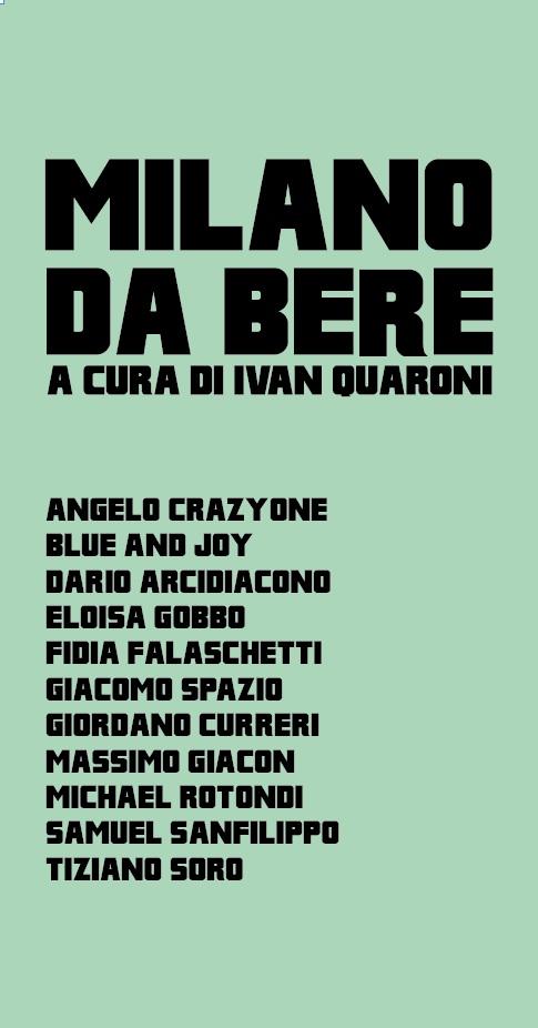 MILANO DA BERE a cura di Ivan Quaroni