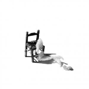 'a seggiulell / little chair - by Diego De Dominicis