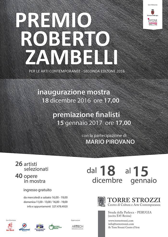 PREMIO ROBERTO ZAMBELLI 2016