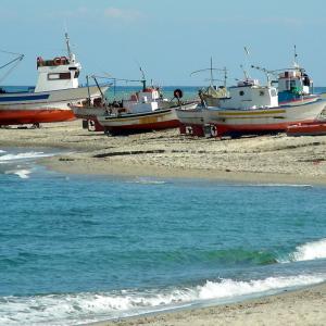 Italy. Calabria. Sea view