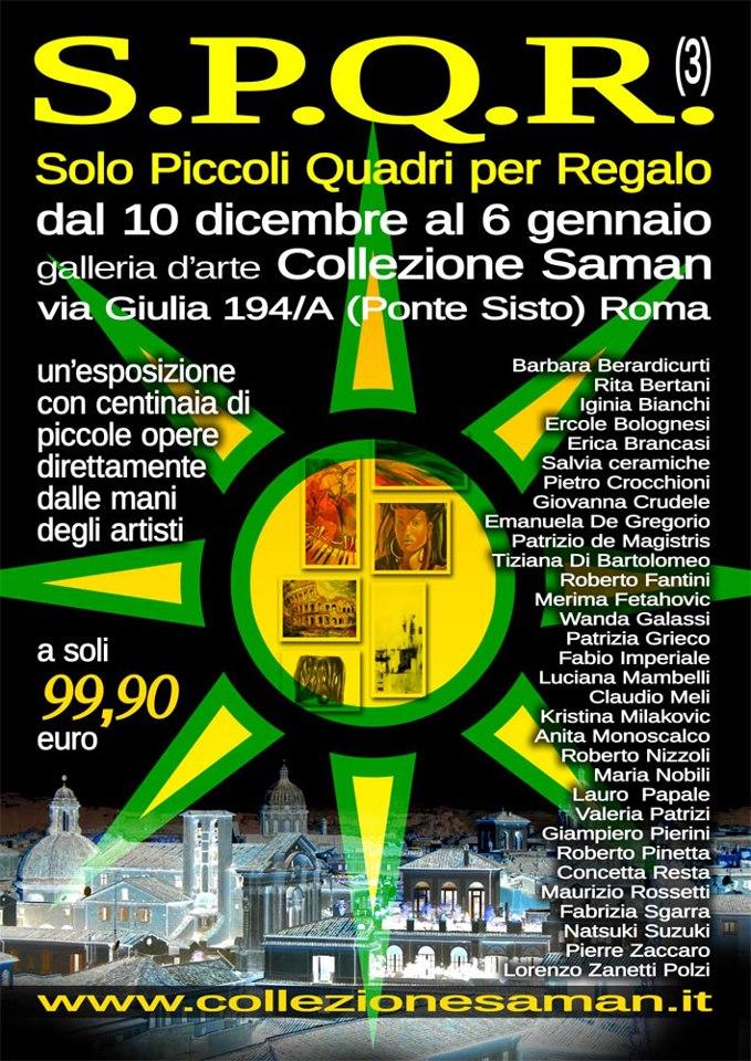 S.P.Q.R. Solo Piccoli Quadri per Regalo 2012