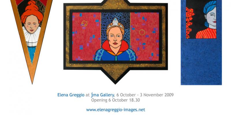 Elena Greggio exhibition in Vienna