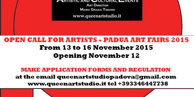 ARTE PADOVA FIERE 2015-OPEN CALL FOR ARTISTS