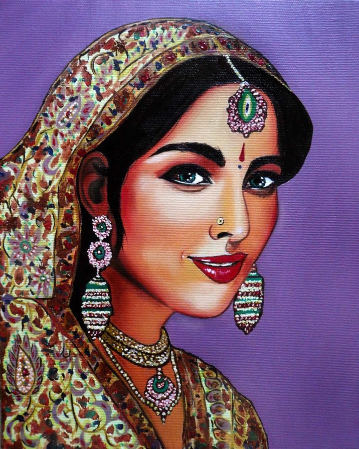 Rajasthani lady