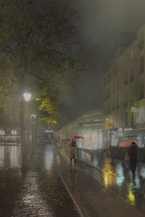 Atmosfere parigine - Les Halles 2