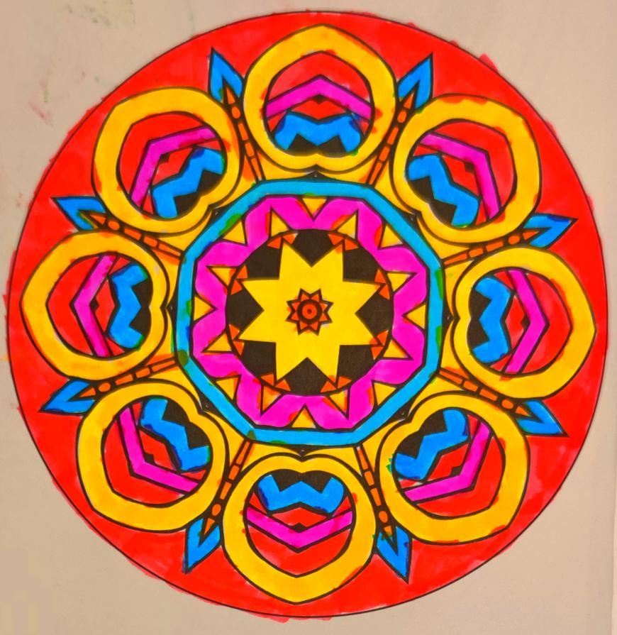 Keep me calm mandala 7