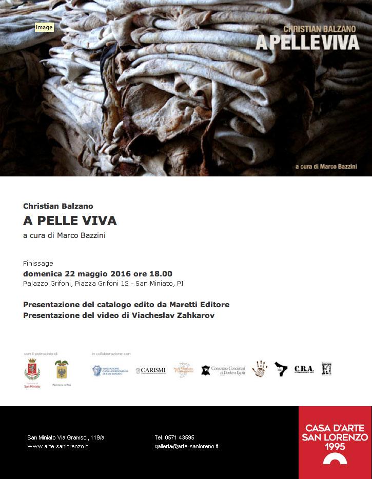 Finissage A PELLE VIVA