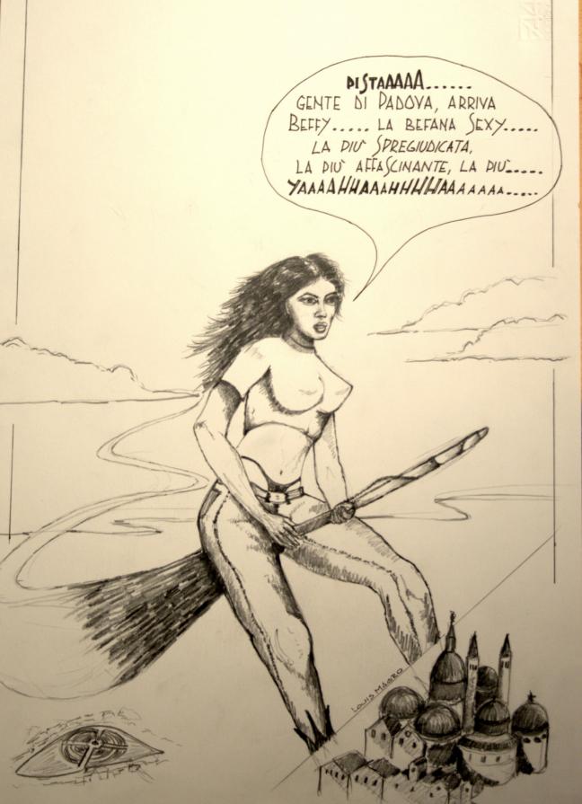 Le avventure di Beffy l'ultima BEFANA (sexy) tav n.6