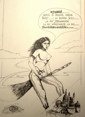 Le avventure di Beffy l'ultima BEFANA (sexy) tav n.6