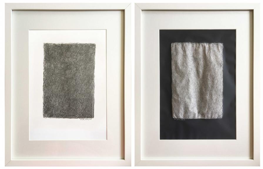 The Said and The Unsaid #2 (Grey/Diptych)