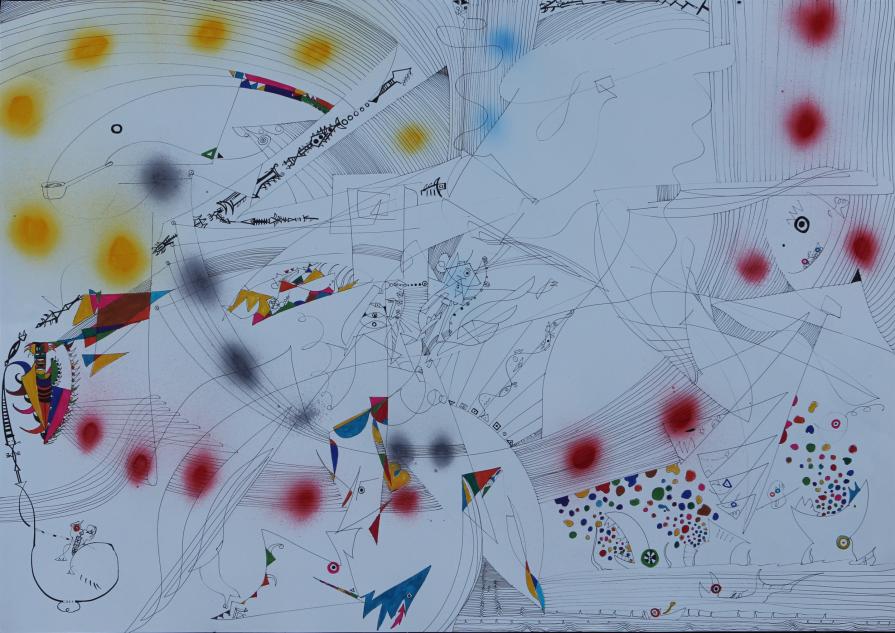 The grafical notation -Olympic Symphony   No4