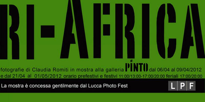 ri-Africa Progetto fotografico di Claudia Romiti, ha vinto il I premio Contest-LDPF 09/2009  Finalista nella selezione Descubrimientos-PhotoEspaña 2010 in mostra alla Galleria PINTO (LU) dal 04/2012 e alle Gallerie FNAC di Napoli fino al 16 Aprile 2012   