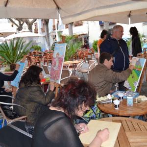 ESTEMPORAEA OF ARTISTIC PAINTING AND DRAWING near the Mary Bar - Coffee International