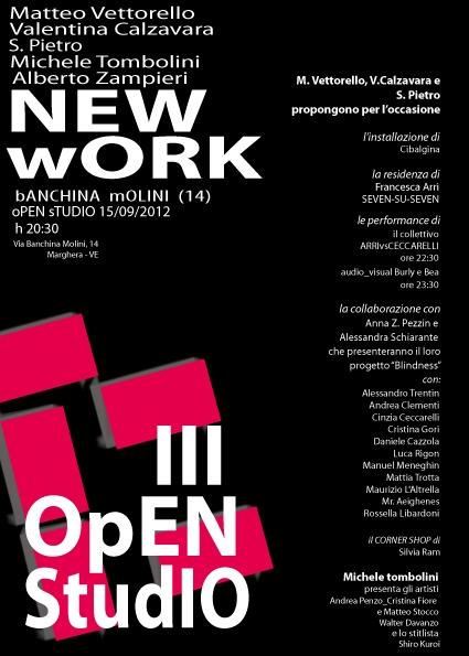 III° Open Studio Banchina Molini 14