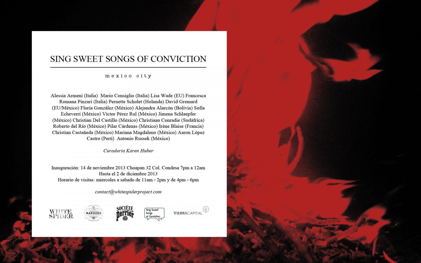 Sing Sweet Songs of Conviction: un progetto itinerante di Lisa Wade, vincitrice del Celeste Prize 2010 nella sezione Installazione 