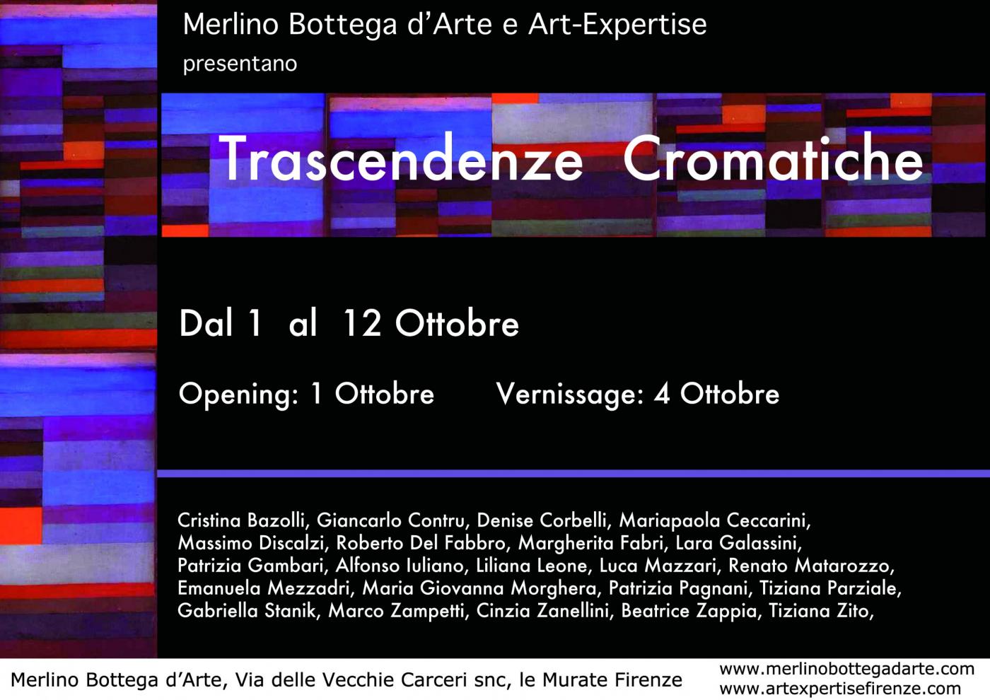 Trascendenze cromatiche