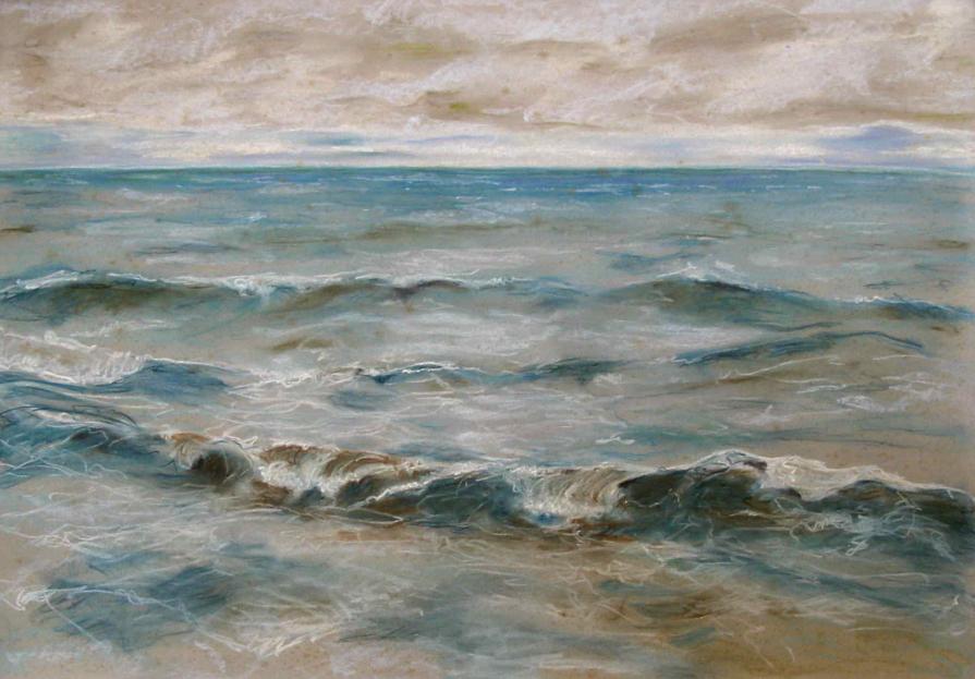 Stormy sea