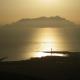 tramonto da Favignana su Marettimo (Sicilia) Isole Egadi