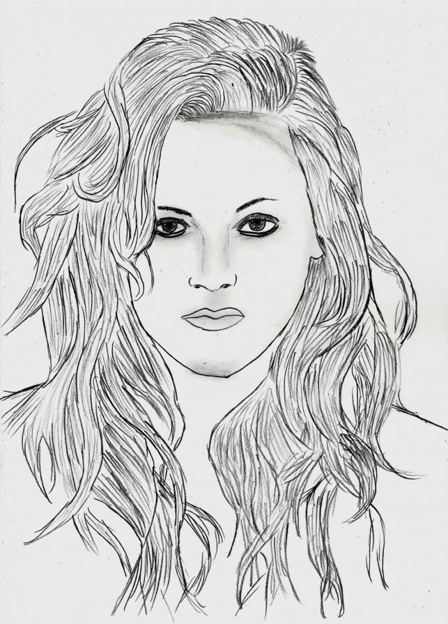 Portrait of Kristin Stewart