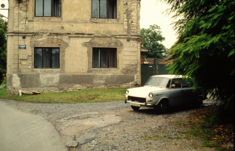 "Walking with Hrabal N° 4" - Prague (1990)