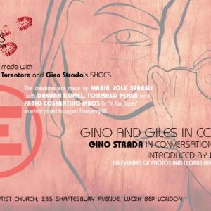 In your shoes for EMERGENCY @ GINO AND GILES IN CONVERSATION