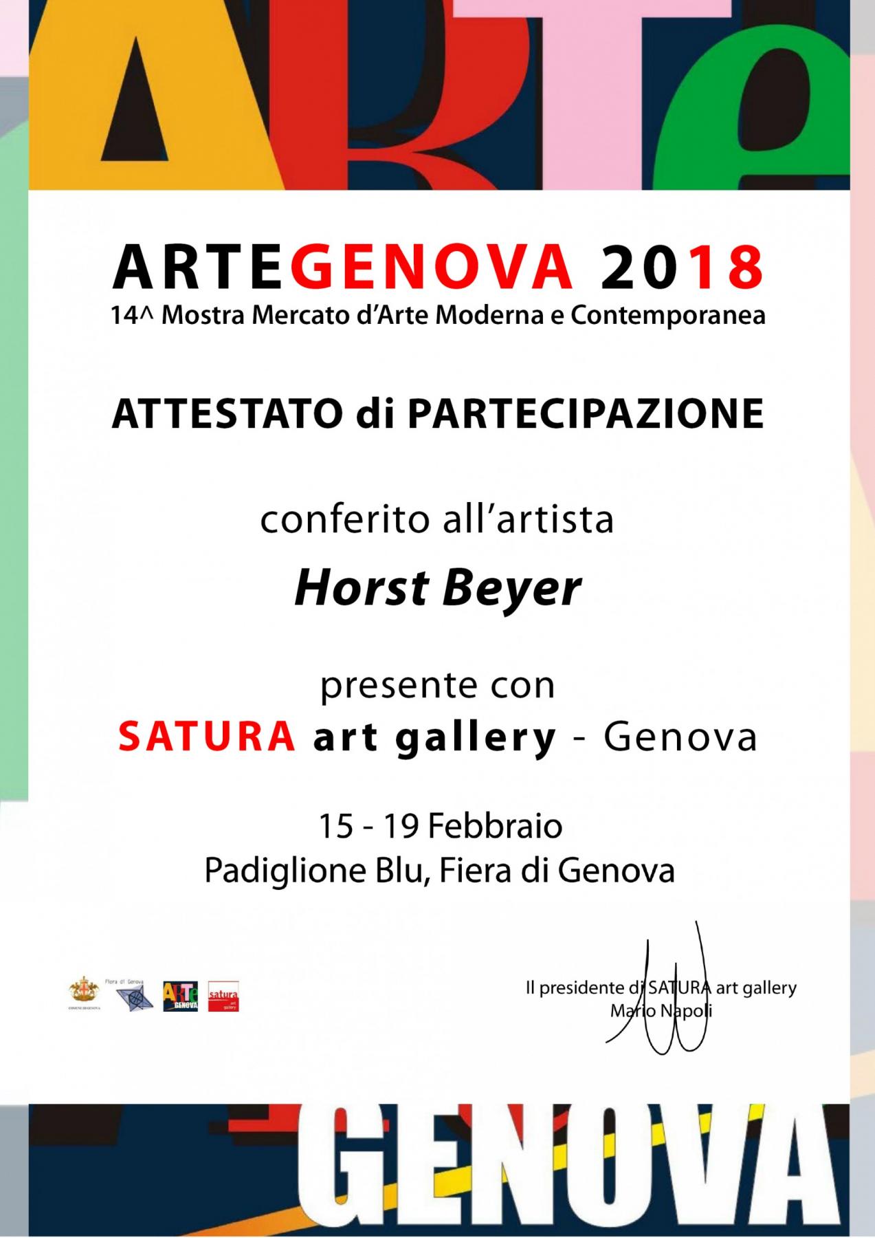 ArteGENOVA 2018