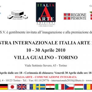 INTERNAZIONALE ITALIA ARTE 2010