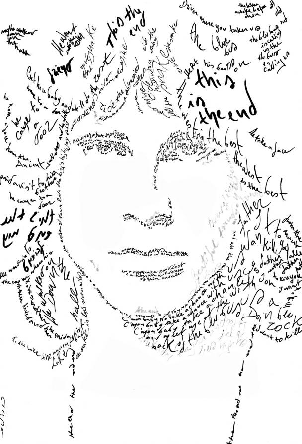 Jim Morrison WordsPortrait