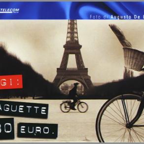 Parigi, Telephone card - image by "Augusto De Luca". /41