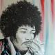 Jimi Hendrix portrait