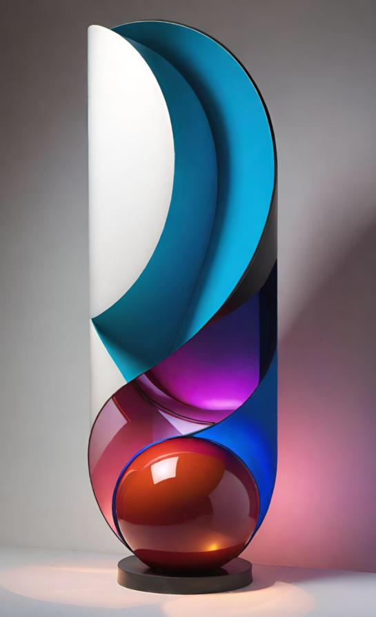 Design for Self Illuminated Sculpture 