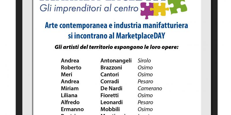 Arte contemporanea e industria manifatturiera si incontrano al MarketplaceDAY