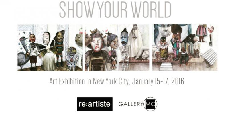 Show your world, Group Exhibition at Gallery MC.