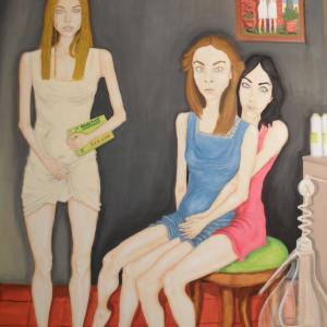 "My women" - Staff within the Collective Gallery Artè Primaluce, off Newfoundland, 25, Ferrara