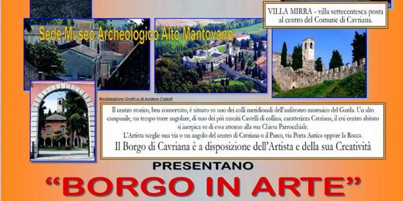 "Borgo in Arte", estemporanea di pittura a Cavriana (Mn)