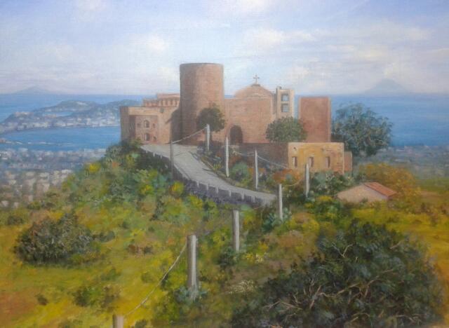 Paesaggio siciliano "Il Castello di S.Lucia