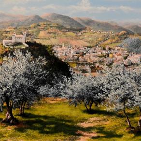 Spoleto tra gli olivi