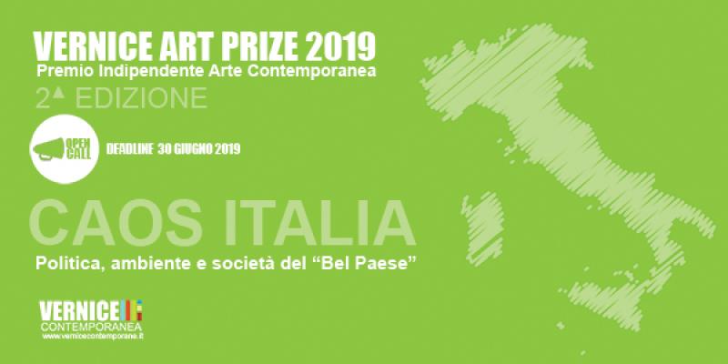 VERNICE ART PRIZE 2019 2^ EDIZIONE / CAOS ITALIA