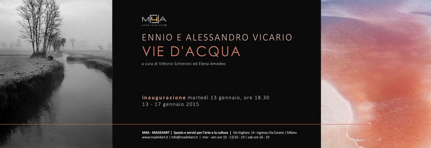 Ennio e Alessandro Vicario | Vie d'acqua