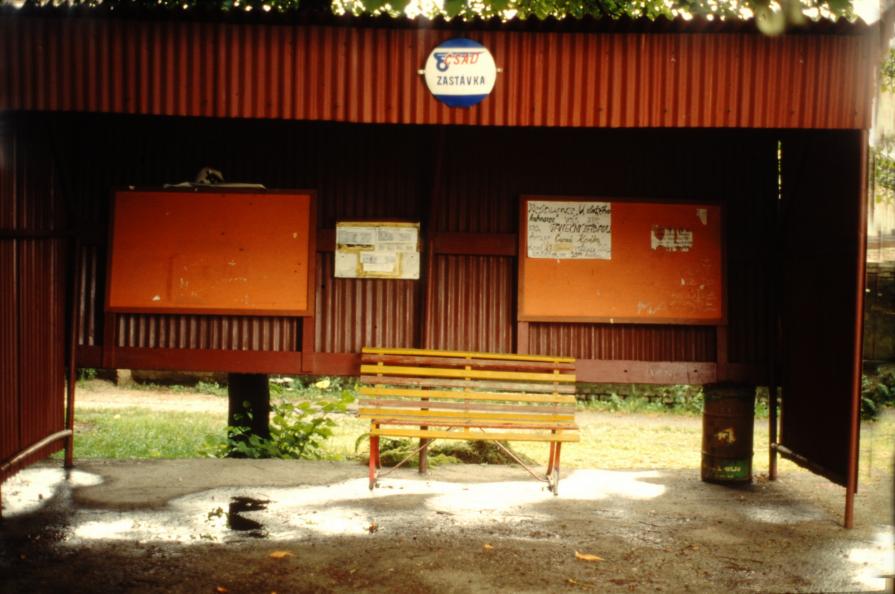 "Walking with Hrabal N° 9" - Prague (1990)