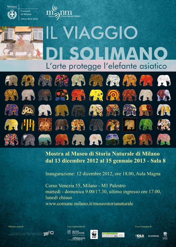 IL VIAGGIO DI SOLIMANO - L'ARTE PROTEGGE L'ELEFANTE ASIATICO