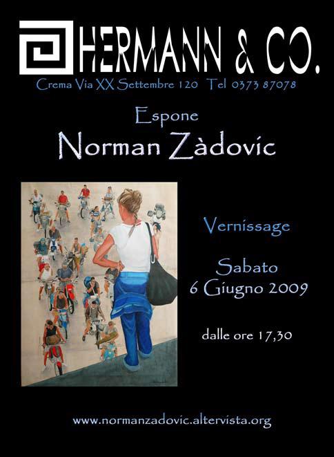 Vernissage Norman Zadovic